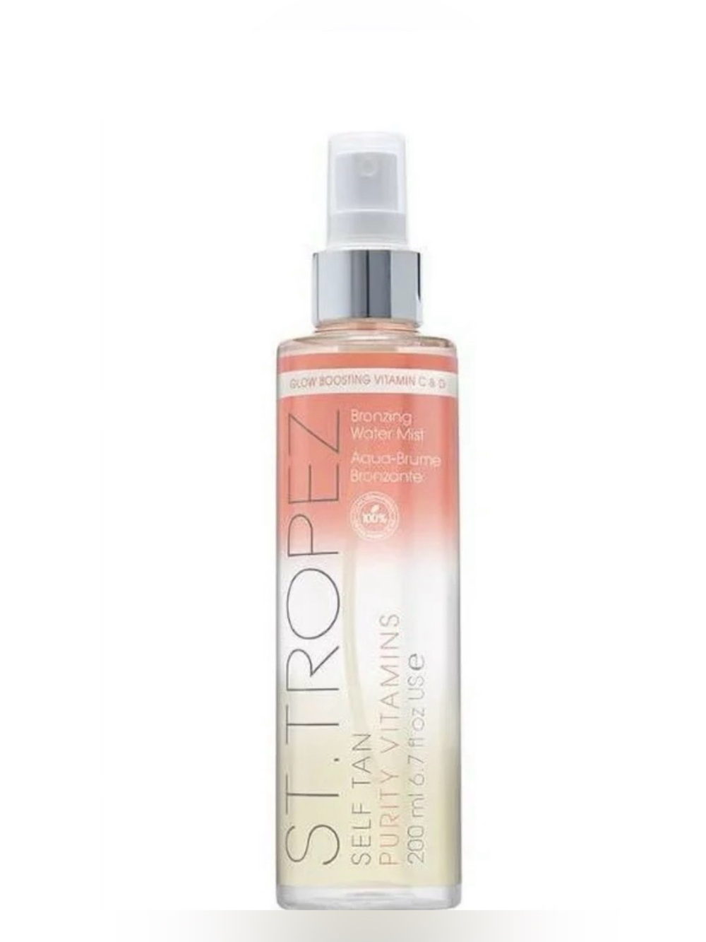 St. Tropez Self Tan Purity Vitamins Bronzing Water Mist - Brand New 200ML